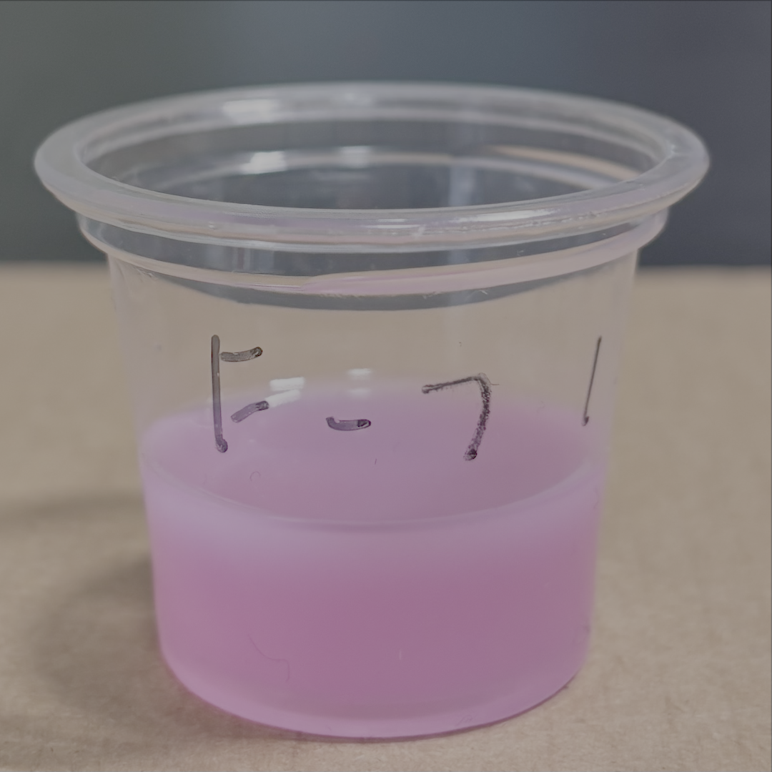 FUNSHOWCASE フクシア 1滴（硬化後）