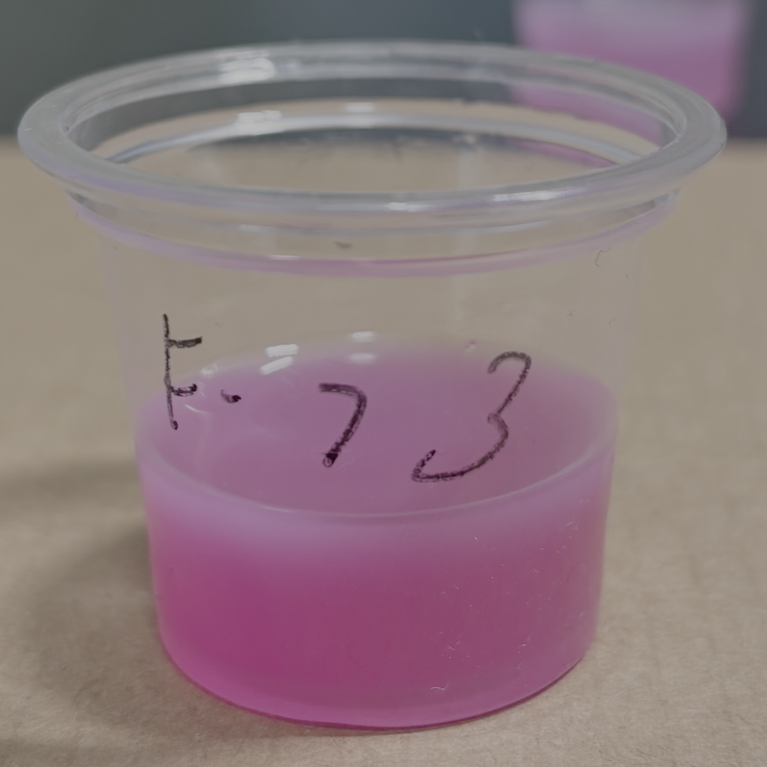 FUNSHOWCASE フクシア 3滴（硬化後）