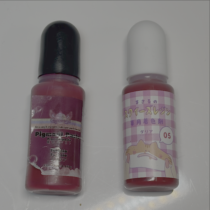 まさるのダリアとFUNSHOWCASEのフクシア